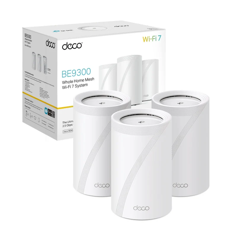 Deco BE65 Sistema Mesh Wi-Fi 7 BE9300Mbps, 3pz