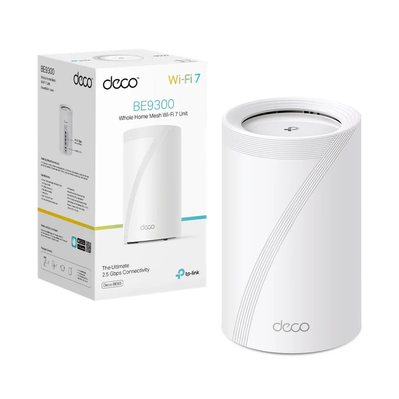 Deco BE65 Sistema Mesh Wi-Fi 7 BE9300Mbps, 1pz