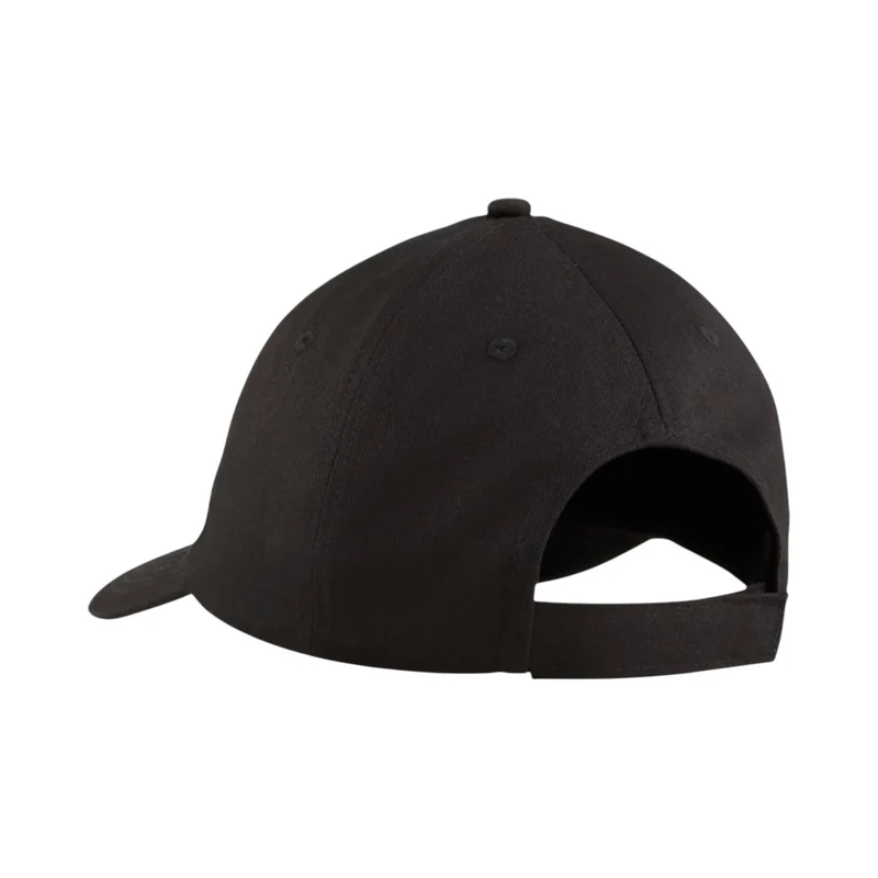 Puma cappello con visiera con logo Cat ricamato 025998-01 nero