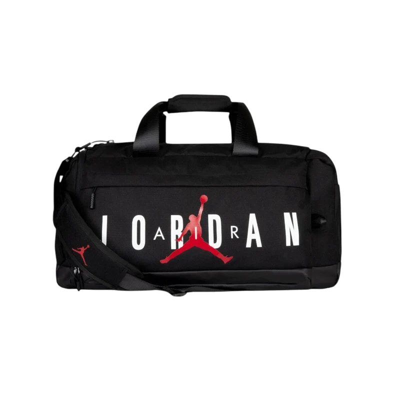 Jordan borsone sportivo Jam Velocity Duffle MM0920-023 nero. Misura M