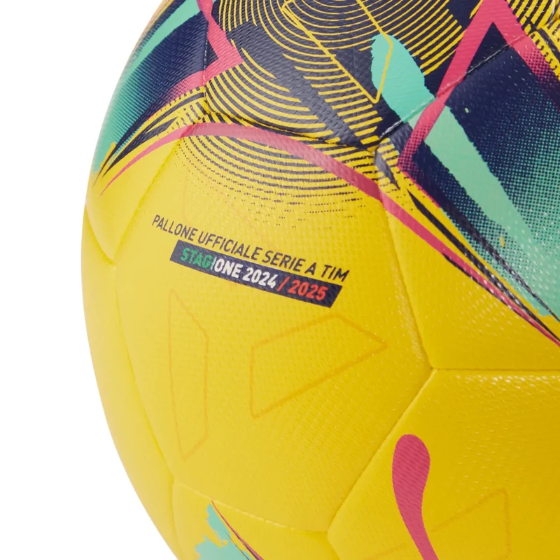 Pallone Calcio Puma Serie A Orbita Giallo Misura 5