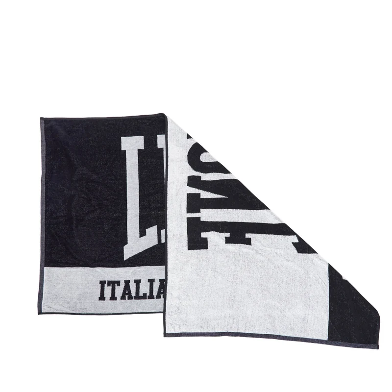 Leone asciugamano da palestra AC916 nero-grigio