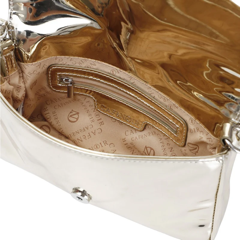 CafèNoir Borsa pochette ricorta di strass C3BA0602 Z012 oro
