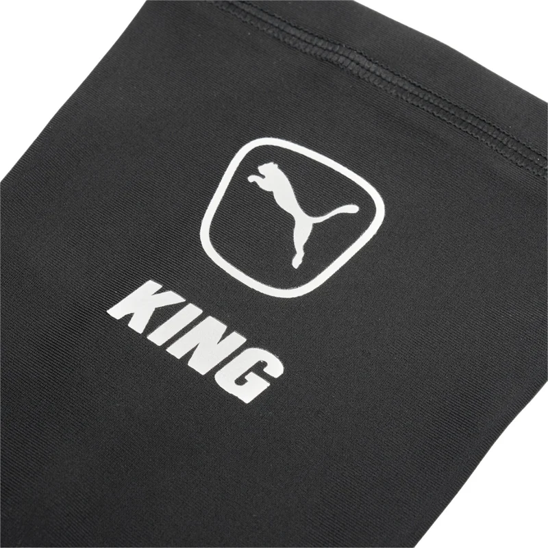 Puma parastinchi da calcio King 030851-02 nero-argento
