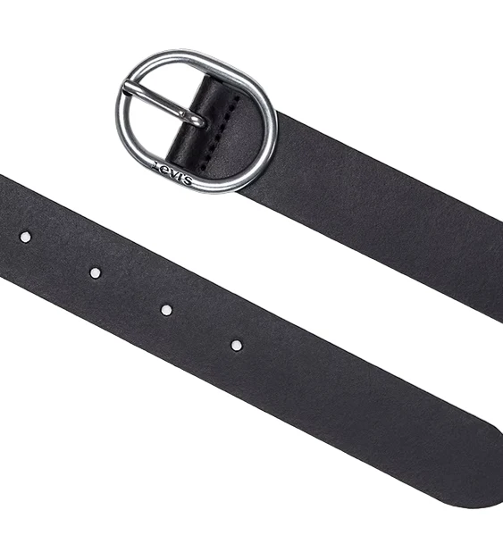 Levi's Cintura in cuoio Hermosilla 229313 59 nero