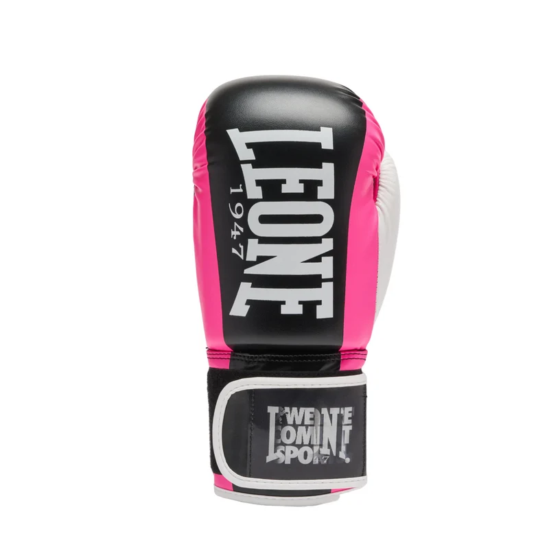 Leone guantone da donna da Boxe con logo WACS GN333 fuxia