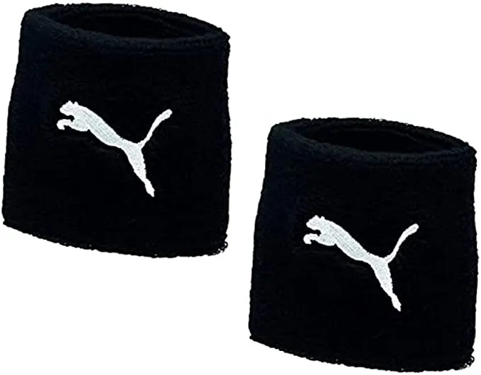 Puma Polsino tergisudore Fit wristbands 054305-01 black taglia unica