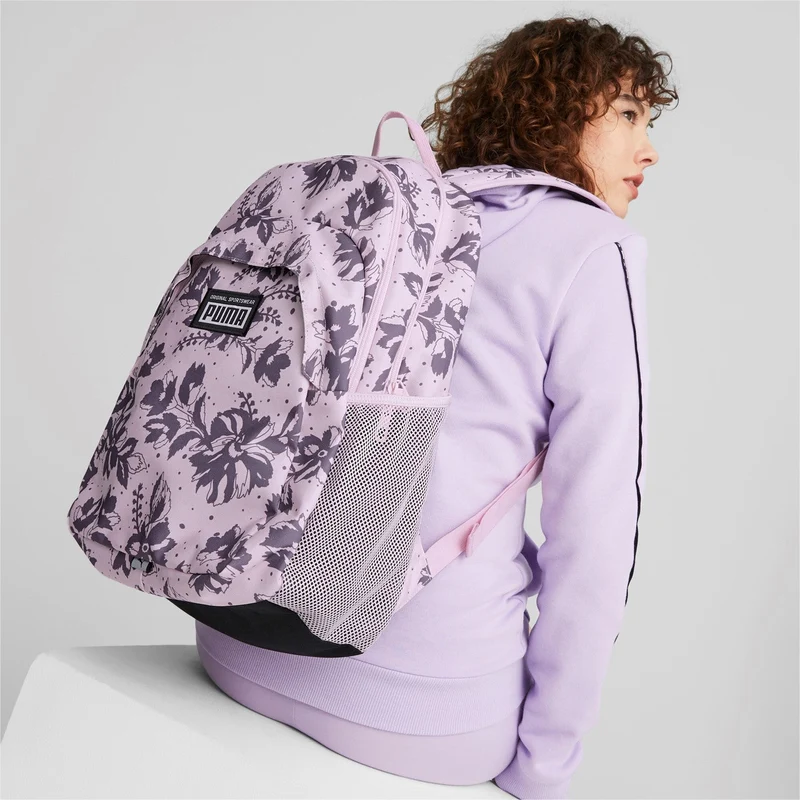 Puma Zaino multiuso Academy backpack 079133-08 pearl pink-flower