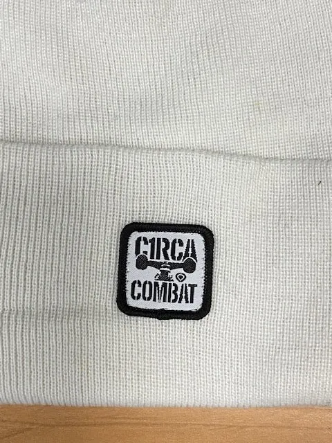 C1RCA Berretto a cuffia Combat Recycled MBE048 off white