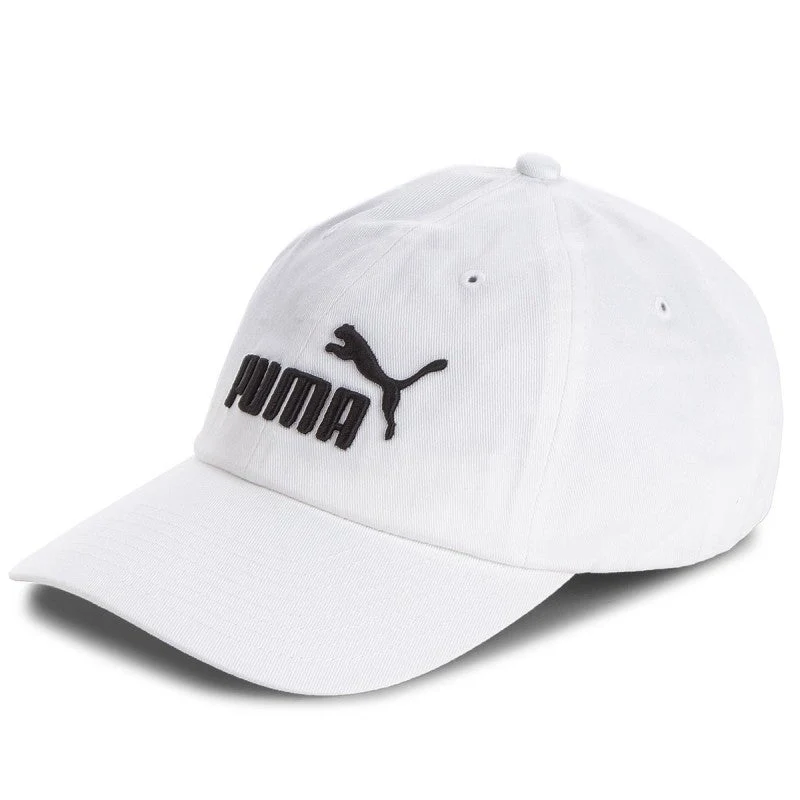 Puma cappellino unisex con visiera curva ESS Cap 052919 10 bianco