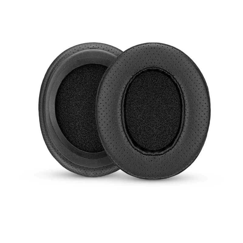 Cuscinetti auricolari di ricambio perforati per cuffie Steelseries Arctis Nova Series 1/P/X, 3, 5/P/X, 7/P/X PRO e PRO per Xbox, in similpelle PU traspirante e memory foam.