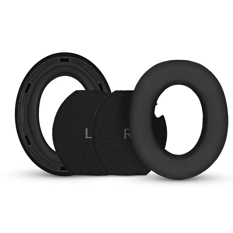 Mga Hybrid Replacement Earpad para sa Sennheiser Momentum 4 Headphones, Soft Cooling Gel, Silky Soft Breathable Fabric na may PU Leather at Memory Foam