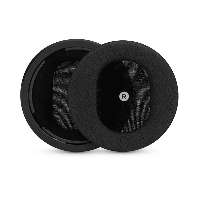 Mga Hybrid Replacement Angled Earpad para sa Audeze Maxwell (GEN 1) Headsets, Soft Gel, Breathable Mesh Fabric na may PU Leather at Memory Foam