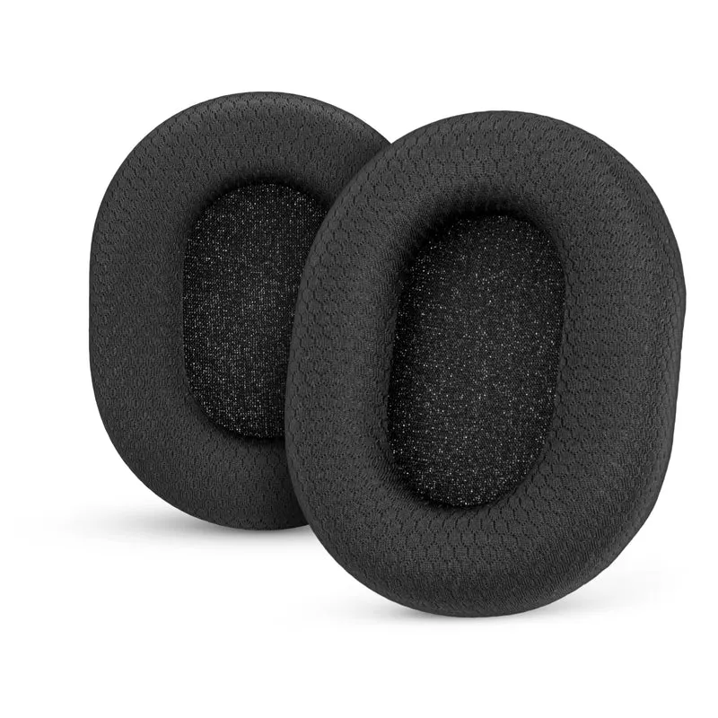 Mga Earpad na gawa sa Mesh Fabric para sa Razer Blackshark V2 Pro 2023 Headset - Nakahingang Tela na gawa sa Mesh at Mataas na Gradong Memory Foam