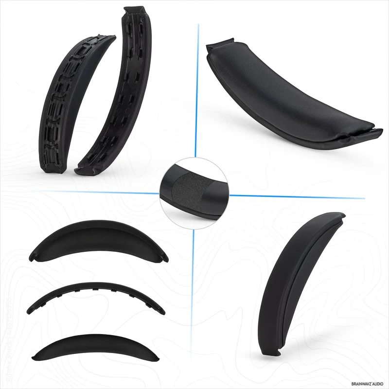Pamalit na PU Leather Headband para sa Bose QuietComfort QC45, QCSC, QC Wireless Headphones - Headset Top Cushion Pad - Ibalik ang Kaginhawahan at Pagkakasya