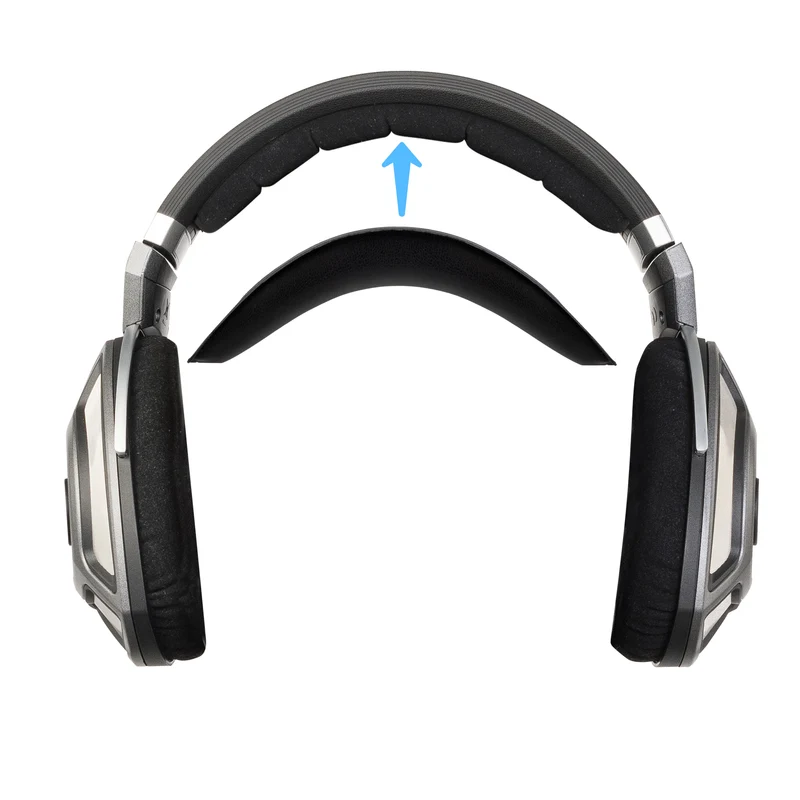 Archetto di ricambio in morbido velluto per cuffie SENNHEISER HD700 - Cuscinetto superiore per cuffie - Installazione facile a scorrimento, ripristina comfort e vestibilità