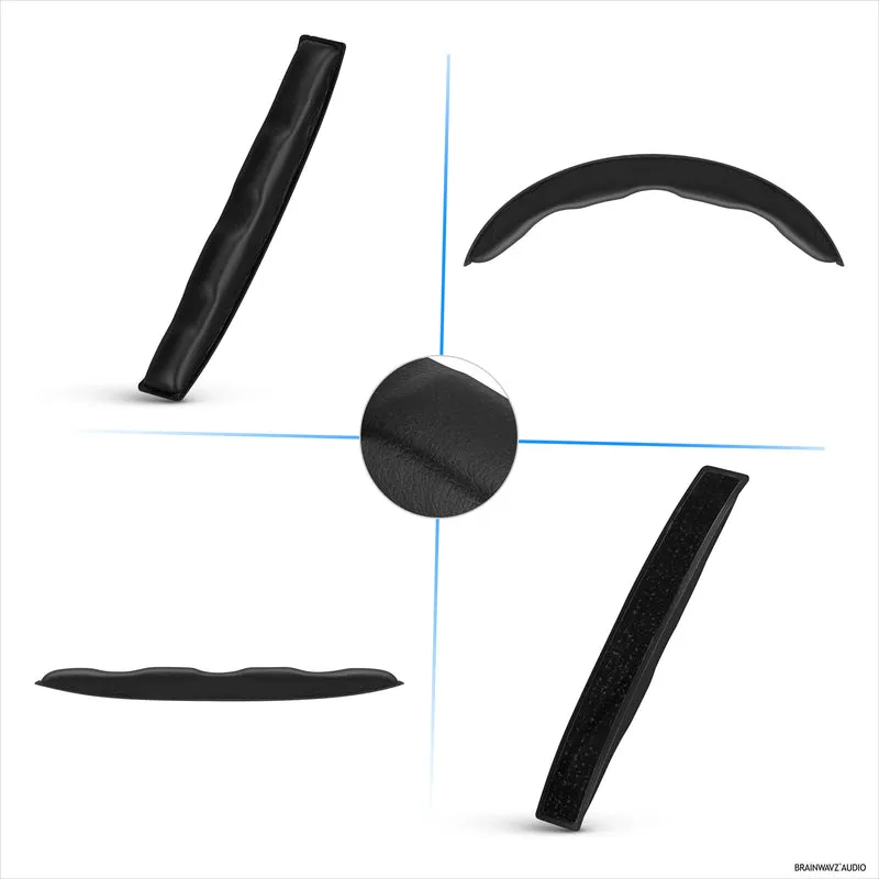Kapalit na Headband para sa SENNHEISER HD8, HD8 DJ, HD8 MIX at HD6 Headphones - Soft PU Leather at Memory Foam Cushion Pad
