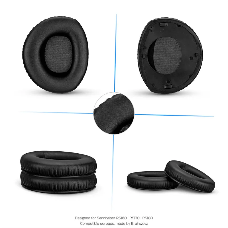 Cuscinetti di ricambio per cuffie Sennheiser RS160, RS170, RS180, HDR160, HDR170 e HDR180