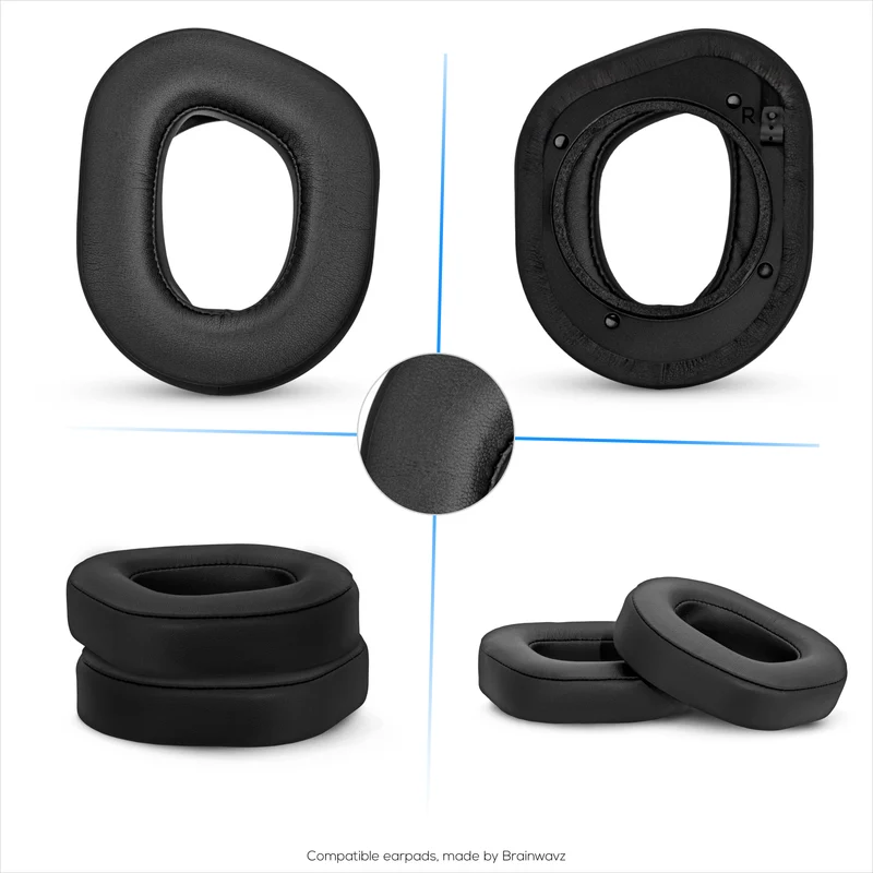 Cuscinetti auricolari di ricambio per cuffie wireless TurtleBeach Stealth 700 Gen 2 e Stealth 700 Gen 2 MAX. Morbida pelle PU con memory foam di alta qualità.
