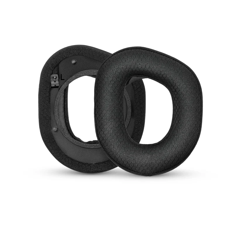 Cuscinetti auricolari in tessuto a rete per cuffie wireless TurtleBeach Stealth 700 Gen 2 e Stealth 700 Gen 2 MAX, tessuto a rete traspirante e memory foam di alta qualità