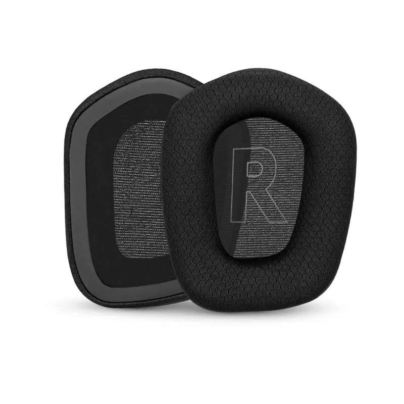 Mga Earpad na may Mesh Fabric para sa Logitech G733, G335 at G535 Headset, Breathable Mesh Fabric at High-Grade Memory Foam