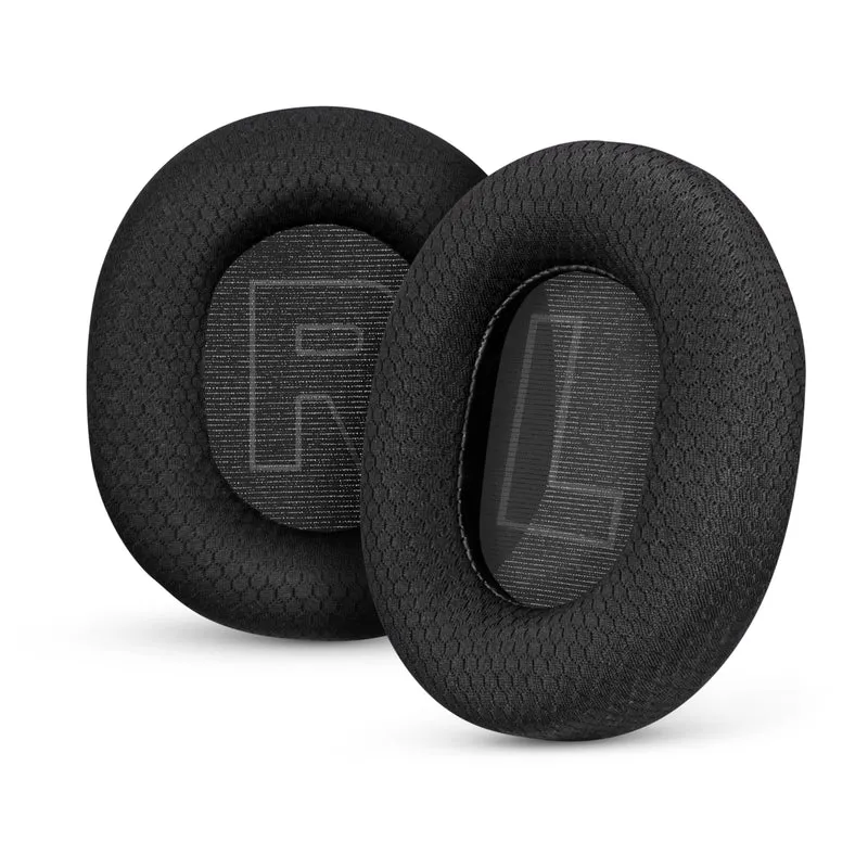 Mga Earpad na gawa sa Tela para sa Steelseries Arctis Nova Series 1/P/X, 3, 5/P/X, 7/P/X, PRO at PRO para sa mga XBox Headset, Nakahihingang Mesh na Tela at Mataas na Gradong Memory Foam