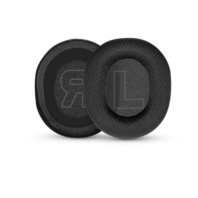 Mga Earpad na gawa sa Tela para sa Steelseries Arctis Nova Series 1/P/X, 3, 5/P/X, 7/P/X, PRO at PRO para sa mga XBox Headset, Nakahihingang Mesh na Tela at Mataas na Gradong Memory Foam