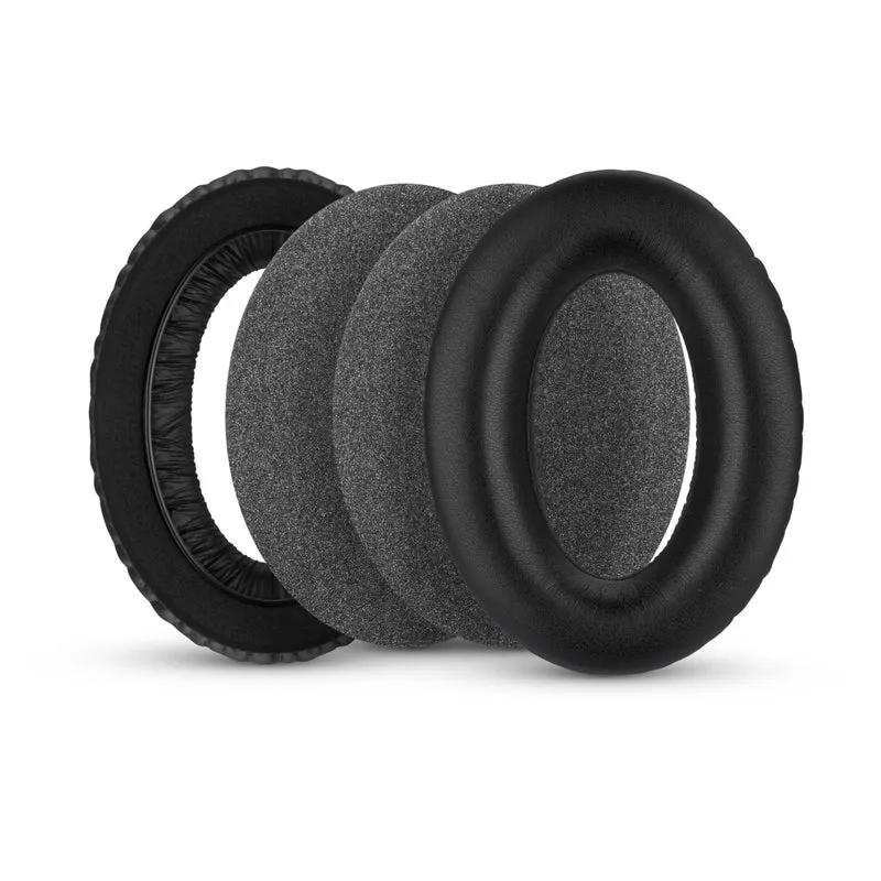 Mga Pamalit na Earpad para sa Sennheiser HD600, HD650, HD660S, HD525, HD535, HD545, at Massdrop HD58X, HD6XX Headphones - Malambot na PU Protein Leather Cushions na may Malambot na Foam