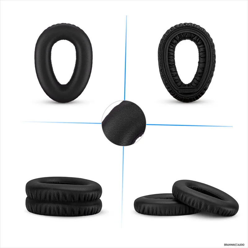 Cuscinetti di ricambio per cuffie Sennheiser PXC480, PXC550, PXC 550-II, MB660 UC, MB 660 MC, cuscinetti in morbida pelle PU, installazione facile e veloce