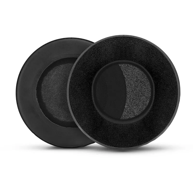 Cuscinetti spessi ibridi per cuffie Corsair Virtuoso RGB (wireless/XT/SE) - Memory Foam con materiale ibrido in velluto e pelle PU