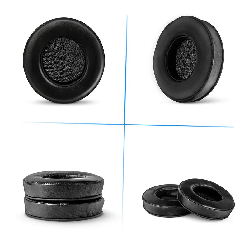 Cuscinetti in pelle di pecora per cuffie Corsair Virtuoso RGB (Wireless/XT/SE) - Memory Foam con morbida pelle di pecora