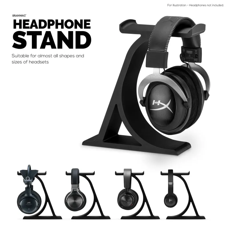 CSTAND - Supporto per cuffie da scrivania - Design universale per tutte le cuffie da gioco e audio