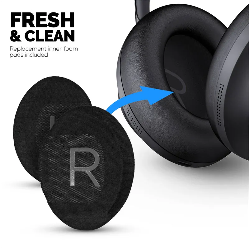 Bose NC700 Hybrid Replacement Earpads na may Gel, Memory Foam, Breathable Fabrics at Soft PU Leather