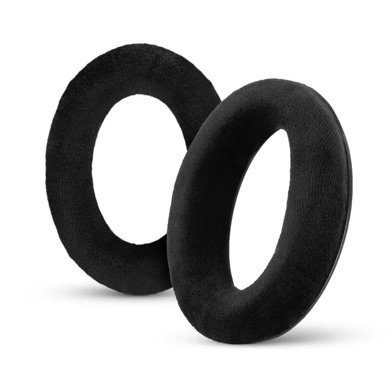Mga Kapalit na Earpad para sa Sennheiser HD598 (CS/SE/SR), HD599, HD558, HD518, HD595, HD569, HD579, HD560S, HD555, HD515, HD559 Headphone, Velor Black