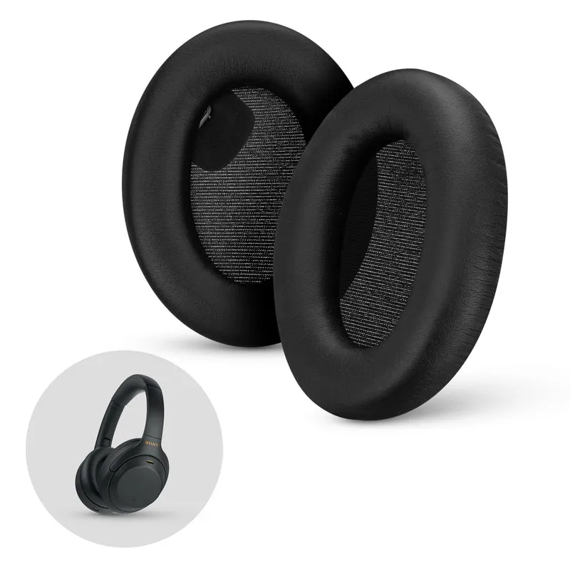 Sony WH-1000XM4 Replacement Earpads - Soft PU Leather at Memory Foam Ear Pad Cushions Para sa Labis na Kaginhawahan, Madali at Mabilis na Pag-install