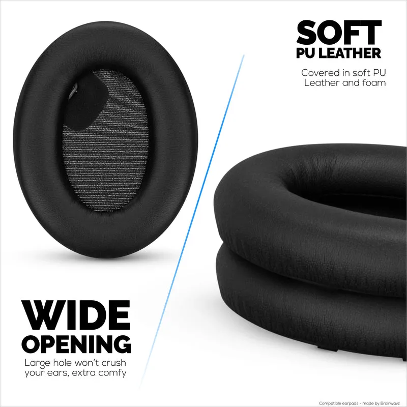 Cuscinetti di ricambio Sony WH-1000XM4 - Cuscinetti auricolari in morbida pelle PU e memory foam per un comfort extra e un'installazione facile e veloce