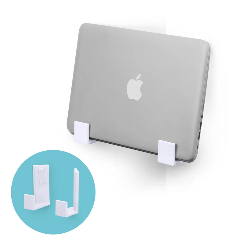 1.5" Corner Cable at Router Wall Mount Holder, Adhesive at Screw-In, para sa mga Router, Network Switch, Modem, Mesh Wifi, Apple TV, Mga Camera, Speaker at Higit Pa