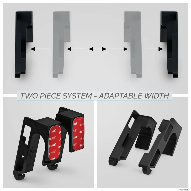 Supporto universale da parete per iPad e tablet Android - TWM02