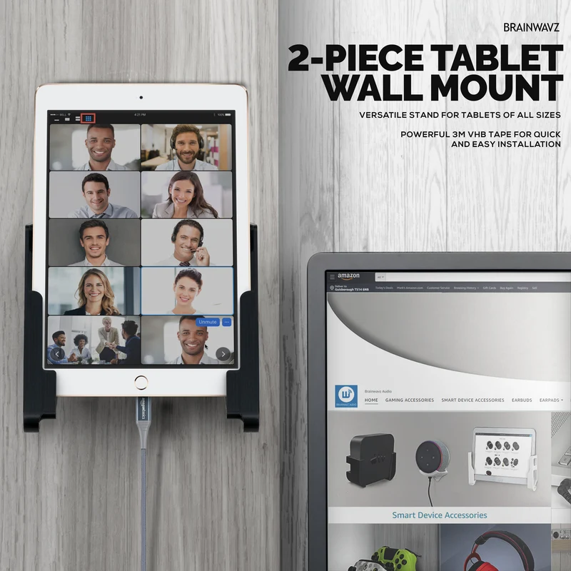 Supporto universale da parete per iPad e tablet Android - TWM02