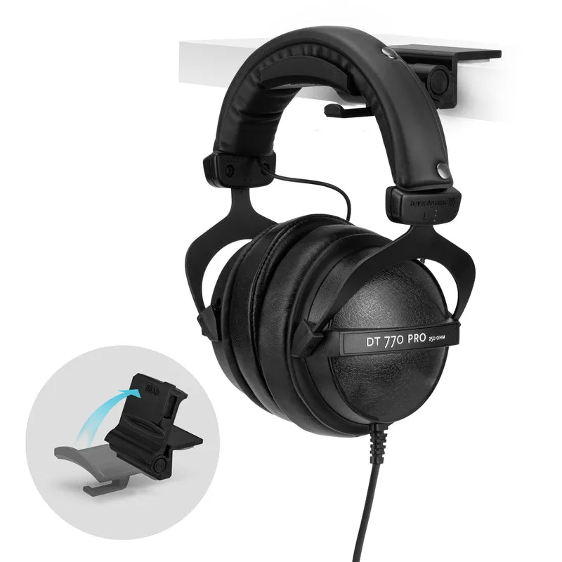 Tuck - Foldable Desktop Headphone Hanger Stand