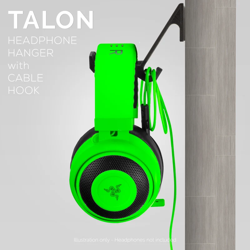 Ang Talon - Hanger ng Headphone sa Wall Mount