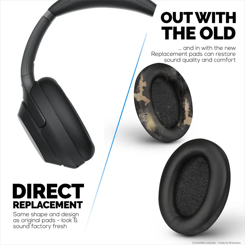 Cuscinetti di ricambio Sony WH-1000XM3 - Cuscinetti auricolari in morbida pelle PU e memory foam per un comfort extra e un'installazione facile e veloce