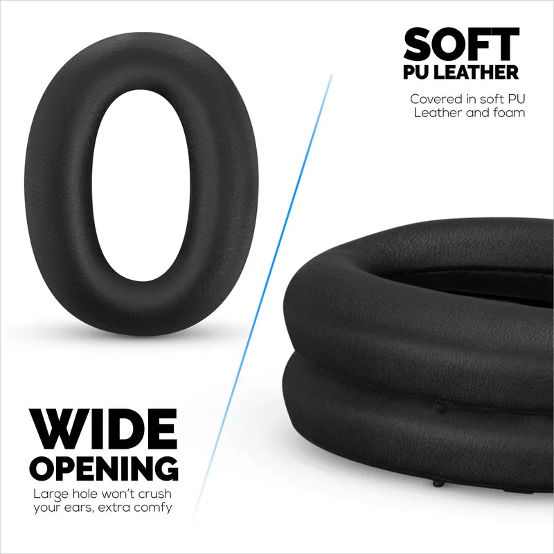 Cuscinetti di ricambio Sony WH-1000XM2 e MDR-1000X - Cuscinetti auricolari in morbida pelle PU e memory foam per un comfort extra e un'installazione facile e veloce