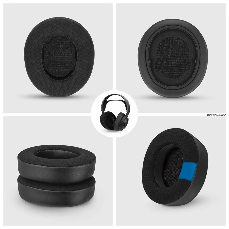 Cuscinetti auricolari Steelseries Arctis Nova Pro Wireless, Omni ed Elite: gel ibrido e memory foam per maggiore spessore, durata e isolamento acustico.