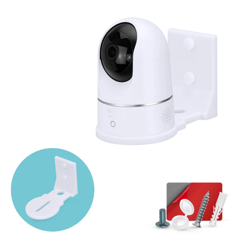 Malagkit na Baby Monitor at Security Camera Wall Mount Holder Shelf para sa Eufy, Wyze, Nanit, Infant Optics, Wansview, Blink, TP Link, Kasa, Ring at Higit pang W03