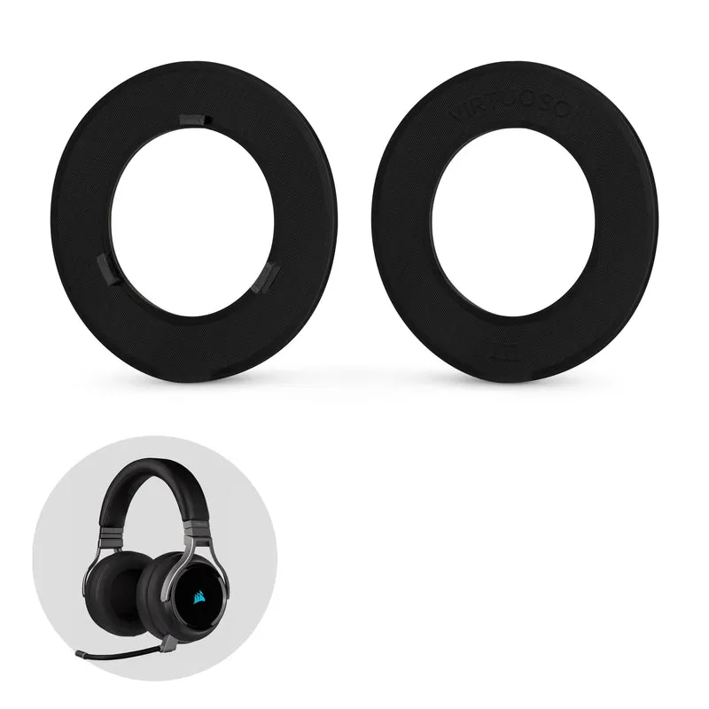 Earpad Adapter Ring Para sa Corsair Virtuoso RGB Wireless Gaming Headset - Para Gamitin Sa Brainwavz na Kapalit na Round 100mm Ear Pads