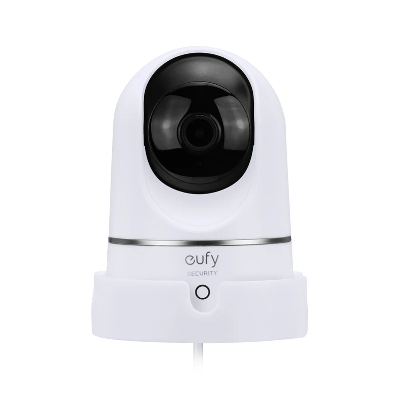 Screwless Wall Mount Para sa Eufy T8400X (IndoorCam E220 / S220) Camera, Malakas na VHB Adhesive, Madaling I-install ang Holder, Walang Gugulo, Bawasan ang Blind Spots at Mas Mahusay na Pagtingin, Bracket Holder Shelf