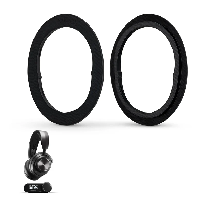 Earpads Adapter Ring Para sa Steelseries Arctis Nova Pro Wireless, Nova Pro Omni at Nova Elite Headsets - Para Gamitin Gamit ang Brainwavz Oval, ProStock at SteelSeries Earpads