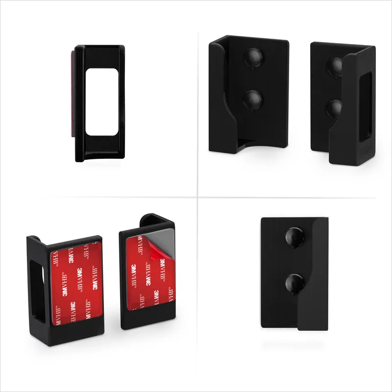 Adhesive Tablet at Slim Laptop Wall Mount Holder para sa iPad, Android, Macbook, Surface, iPad Air, Mini & Pro, Galaxy Tab Note eBooks, Kindle at Higit Pa