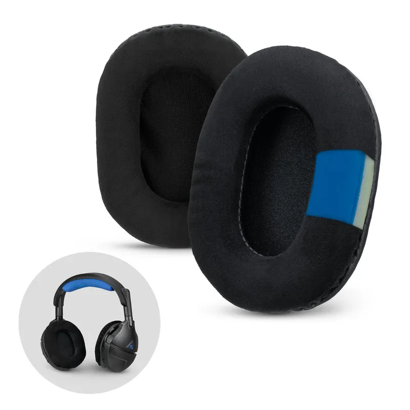 Pinahusay na Gaming Headphone Earpads - Maliit na Oval - Micro Suede na may Cooling Gel at Memory Foam para sa Steelseries, Hyperx, Sony MDR-7506, AKG, Turtlebeach, Sennheiser at Higit Pa (Micro Suede)